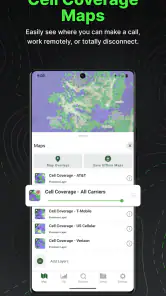 Gaia GPS (Topografische) screenshot