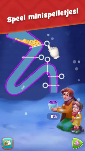 Gardenscapes screenshot 1