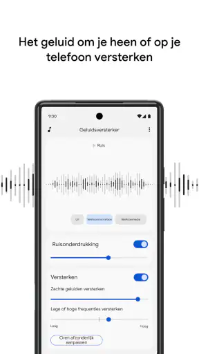 Geluidsversterker screenshot 1