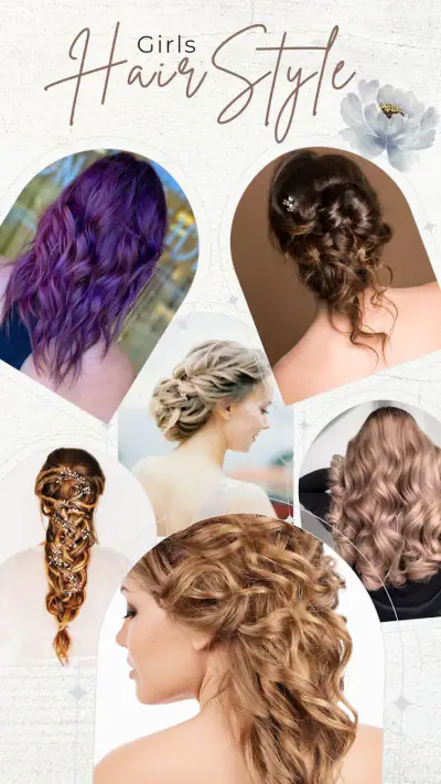 Girls Hairstyle Step By Step screenshot 1