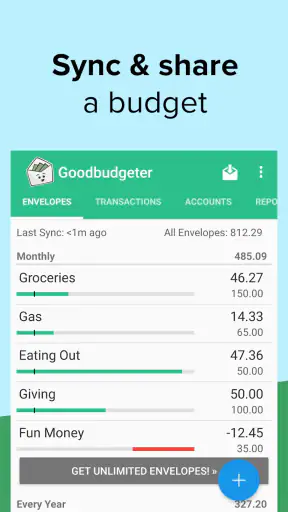 Goodbudget: Budget & Finance screenshot 1