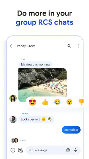 Google Berichten screenshot 1