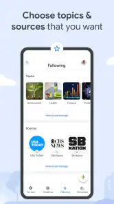 Google Nieuws screenshot