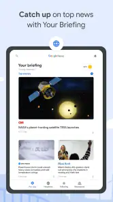 Google Nieuws screenshot