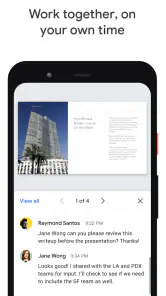 Google Presentaties screenshot