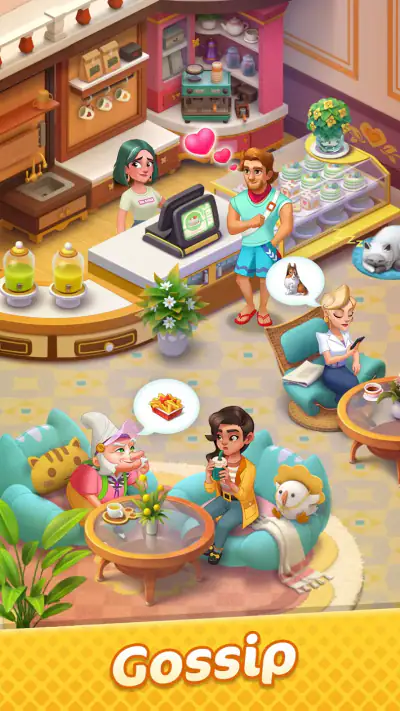Gossip Harbor®: Merge & Story screenshot 1