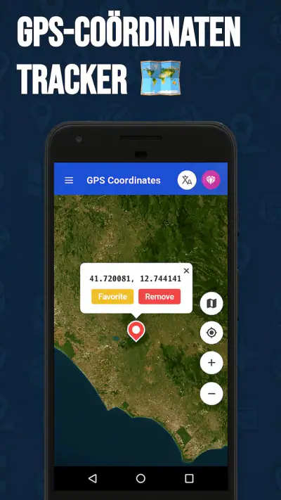 GPS Coördinaten Tracker screenshot 1