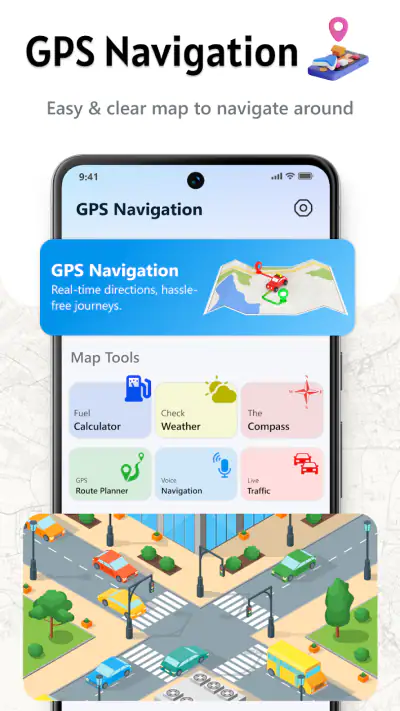GPS Navigation-Street View Map screenshot 1