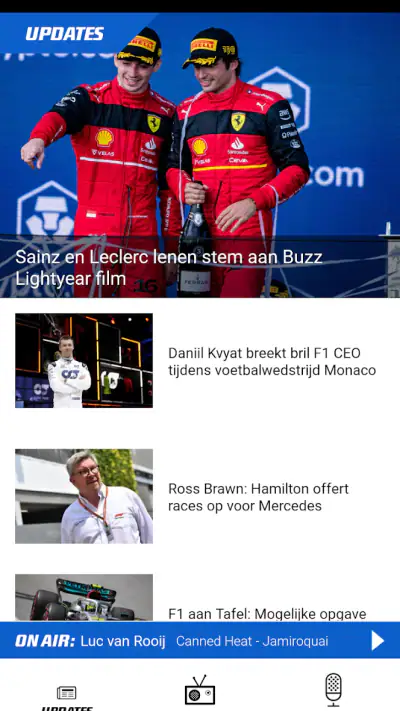 Grand Prix Radio screenshot 1