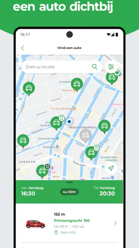 Greenwheels – Deelauto screenshot 1
