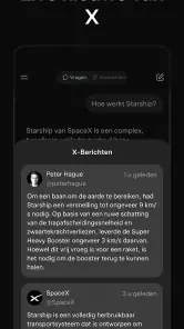 Grok: AI-assistent screenshot
