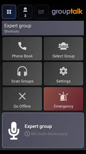 GroupTalk screenshot 1