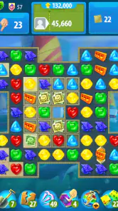 Gummy Drop: match 3 en bouw screenshot