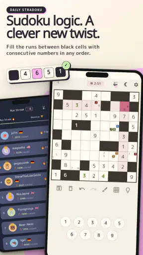 Guriddo: Stradoku Number Game screenshot 1