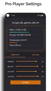 Sensi FF Macro - Game Booster screenshot 5