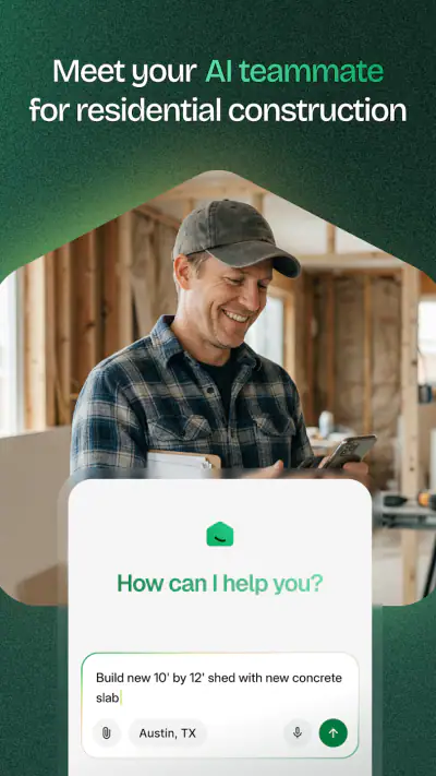 Handoff Construction Estimator screenshot 1