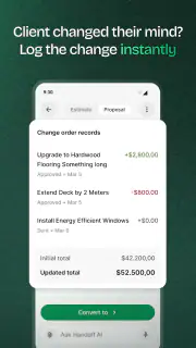 Handoff Construction Estimator screenshot 4