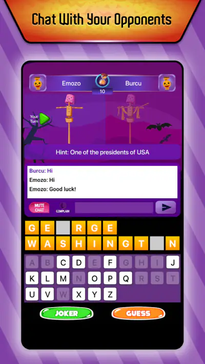 Hangman Online: Word Game screenshot 1