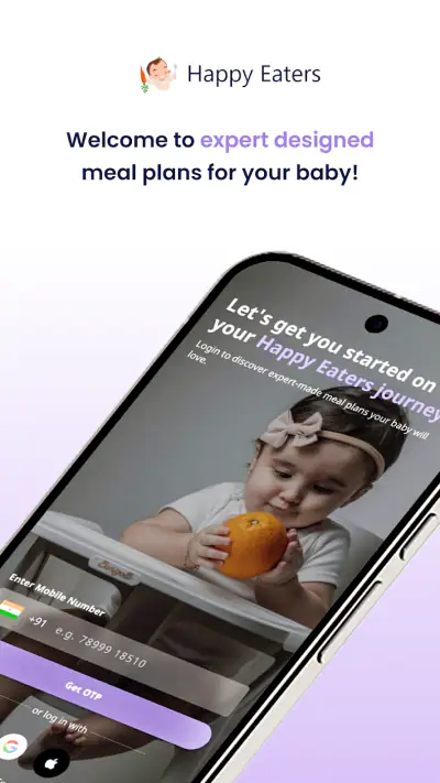 Happy Eaters: Weaning Recipes screenshot 1