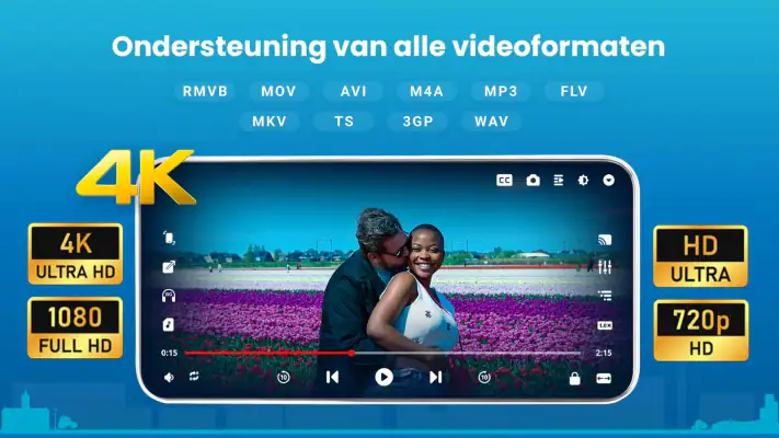HD-Video Player Alle formaten screenshot 1