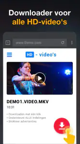 HD-videodownloaderapp screenshot