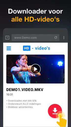 HD-videodownloaderapp screenshot 1
