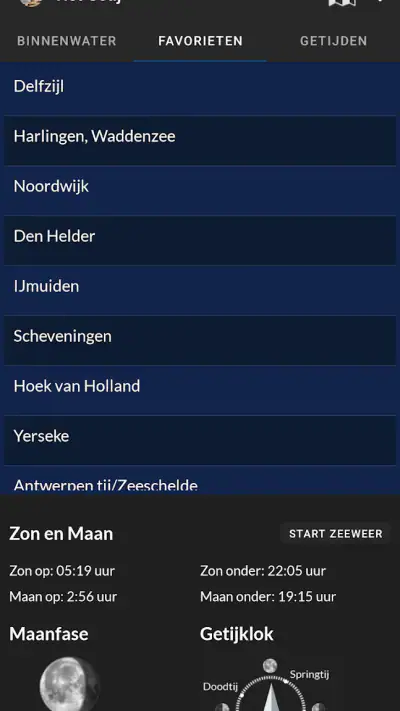 Het Getij - Waterstanden screenshot 1
