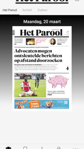 Het Parool digitale krant screenshot 1