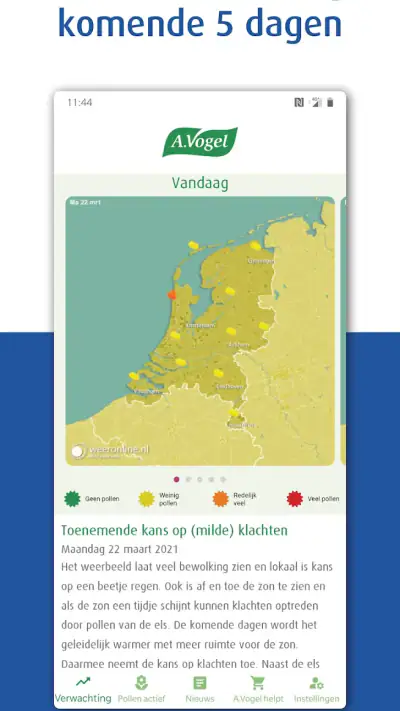 A.Vogel Hooikoortsweerbericht screenshot 1