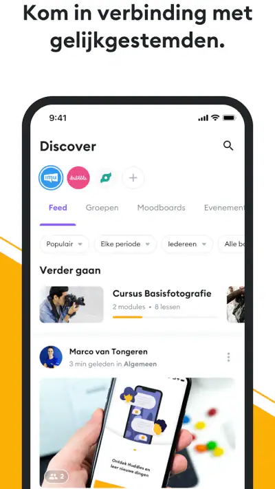 Huddle community & e-learning screenshot 1
