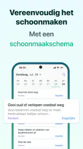 Huishouden & Opruim app screenshot