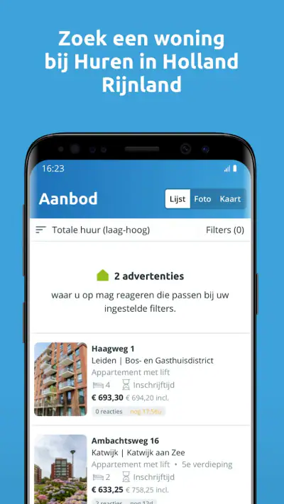Huren in Holland Rijnland screenshot 1