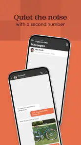 Hushed - Tweede telefoonnummer screenshot