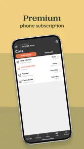 Hushed - Tweede telefoonnummer screenshot