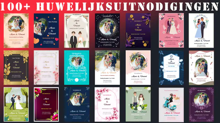 Huwelijksuitnodiging screenshot 1
