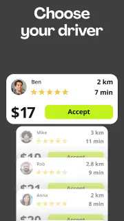 inDrive: Stel je tarief voor screenshot 3