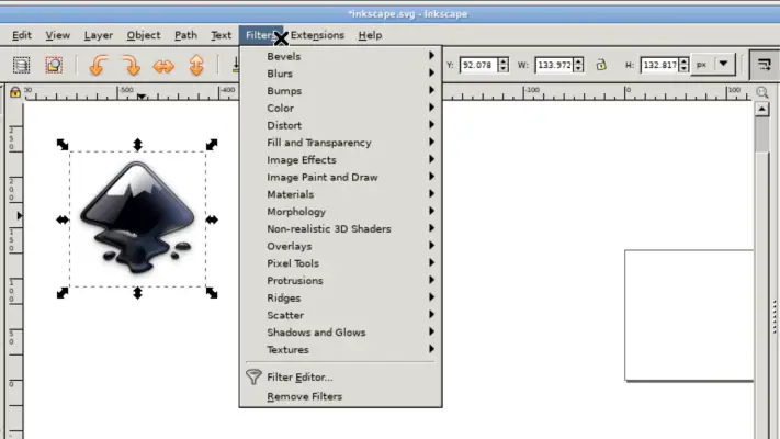 Inky - Run Inkscape on Android screenshot 1