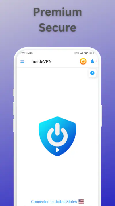 InsideVPN: Premium VPN Proxy screenshot 1