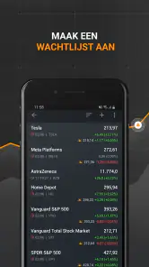 Investing.com Financiën screenshot