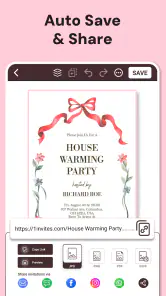 Invitation Maker & Event RSVP screenshot