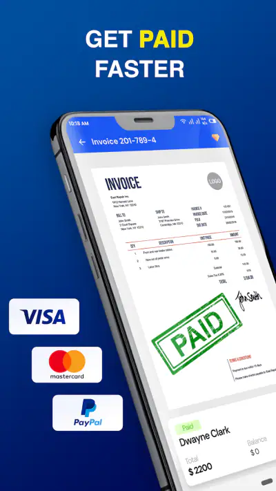 Invoice Maker: Estimate Maker screenshot 1