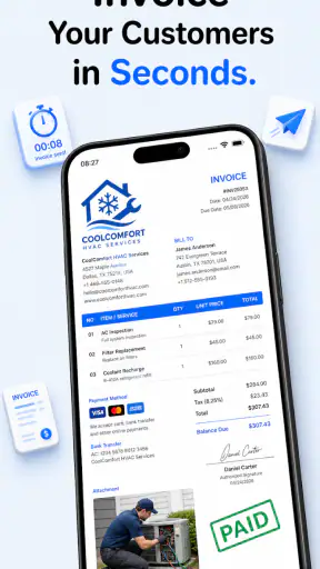 Invoice Maker - Simple Invoice screenshot 1