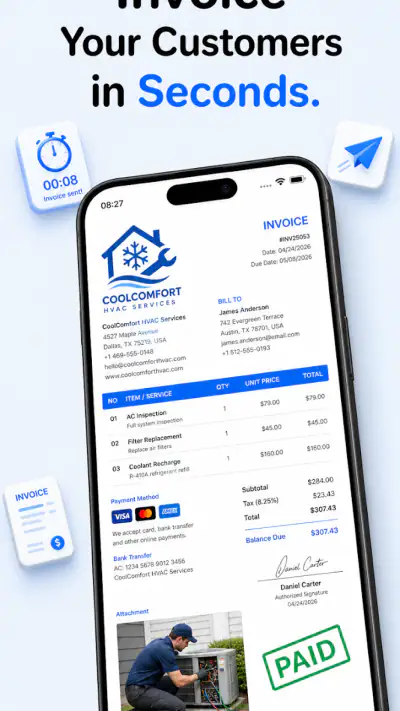 Invoice Maker - Simple Invoice screenshot 1