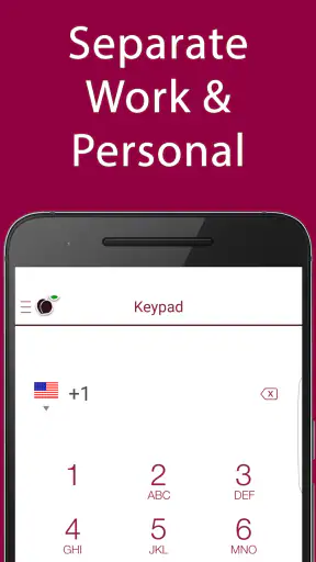 iPlum: 2nd Phone Number App screenshot 1