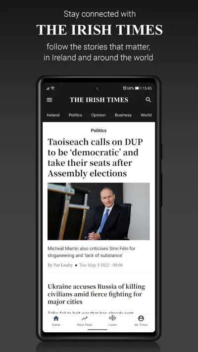 Irish Times News screenshot 1