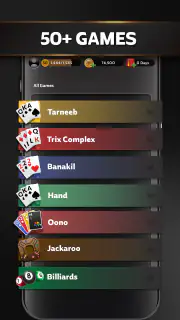 Jawaker Hand, Tarneeb & Trix screenshot 1