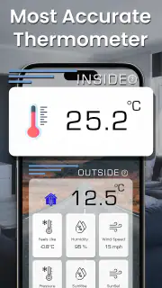 Kamertemperatuur Thermometer screenshot 1