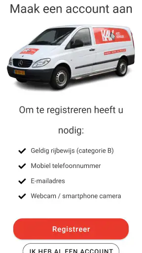 KAV2GO - Bestelbusverhuur screenshot 1