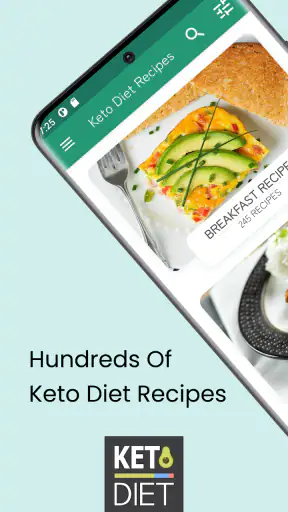Keto Diet: Low Carb Recipes screenshot 1