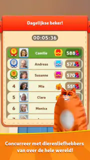 Kitty Scramble: Woord Stapels screenshot 4